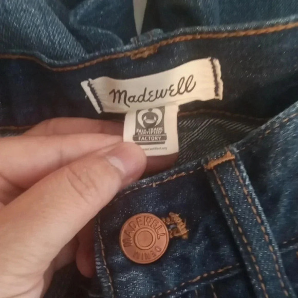 Madewell classic straight Jean distressed size 26 women - Picture 5 of 8
